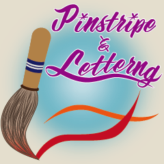 Pinstripe ＆ Lettering